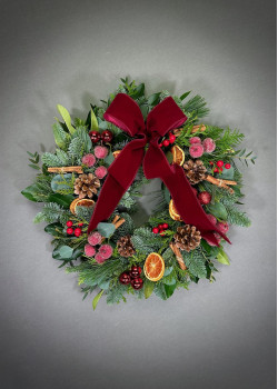 Mulled Door Wreath