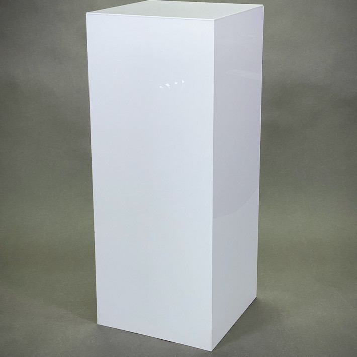 White Plinths