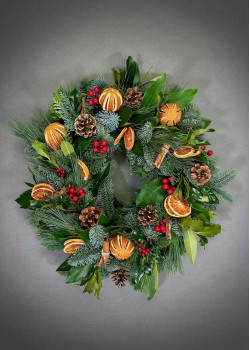 Spice Door Wreath