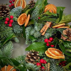 Spice Door Wreath